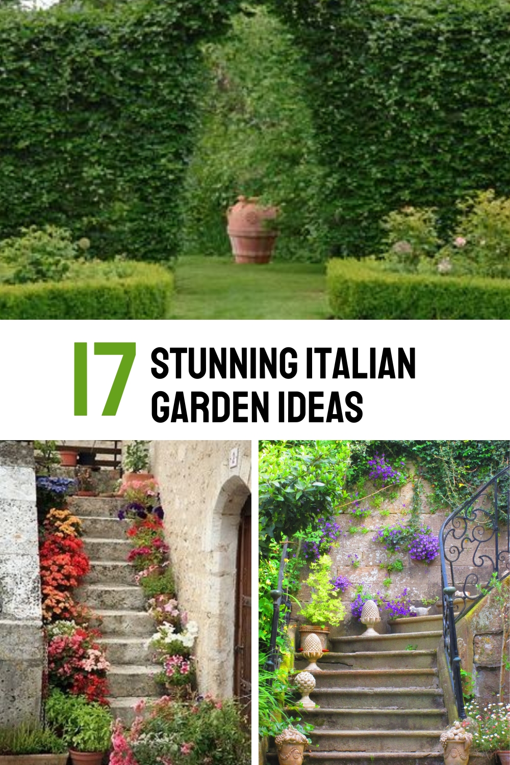17 Stunning Italian Garden Ideas pin