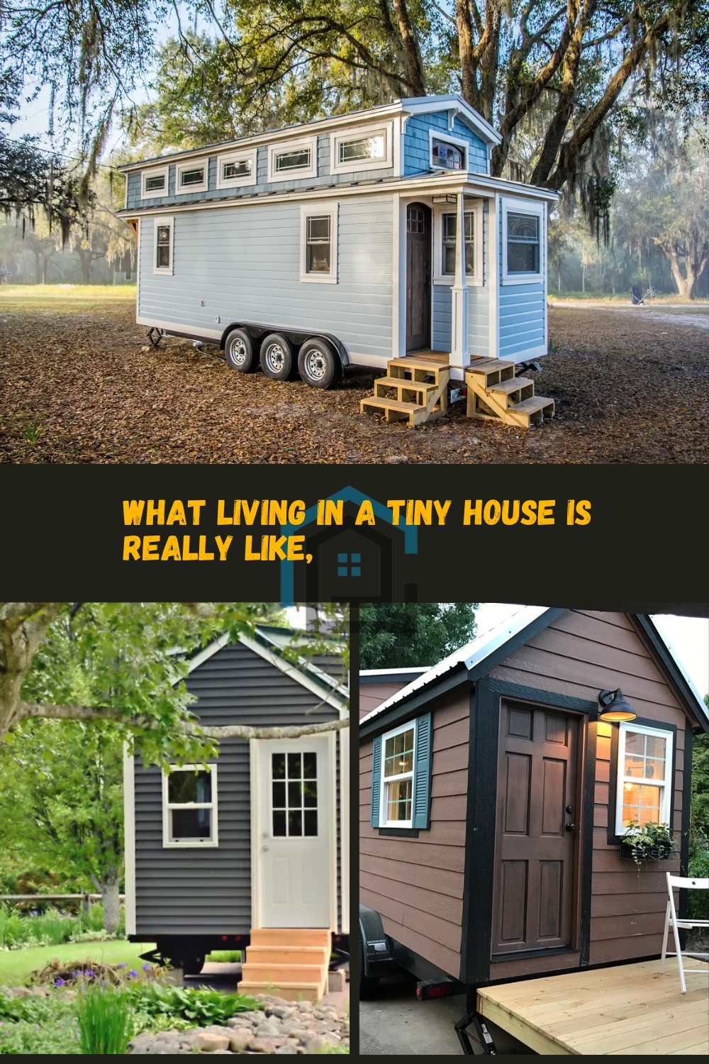 Here’s what living in a tiny house is really like, according to people who traded their homes for minimalism. pin
