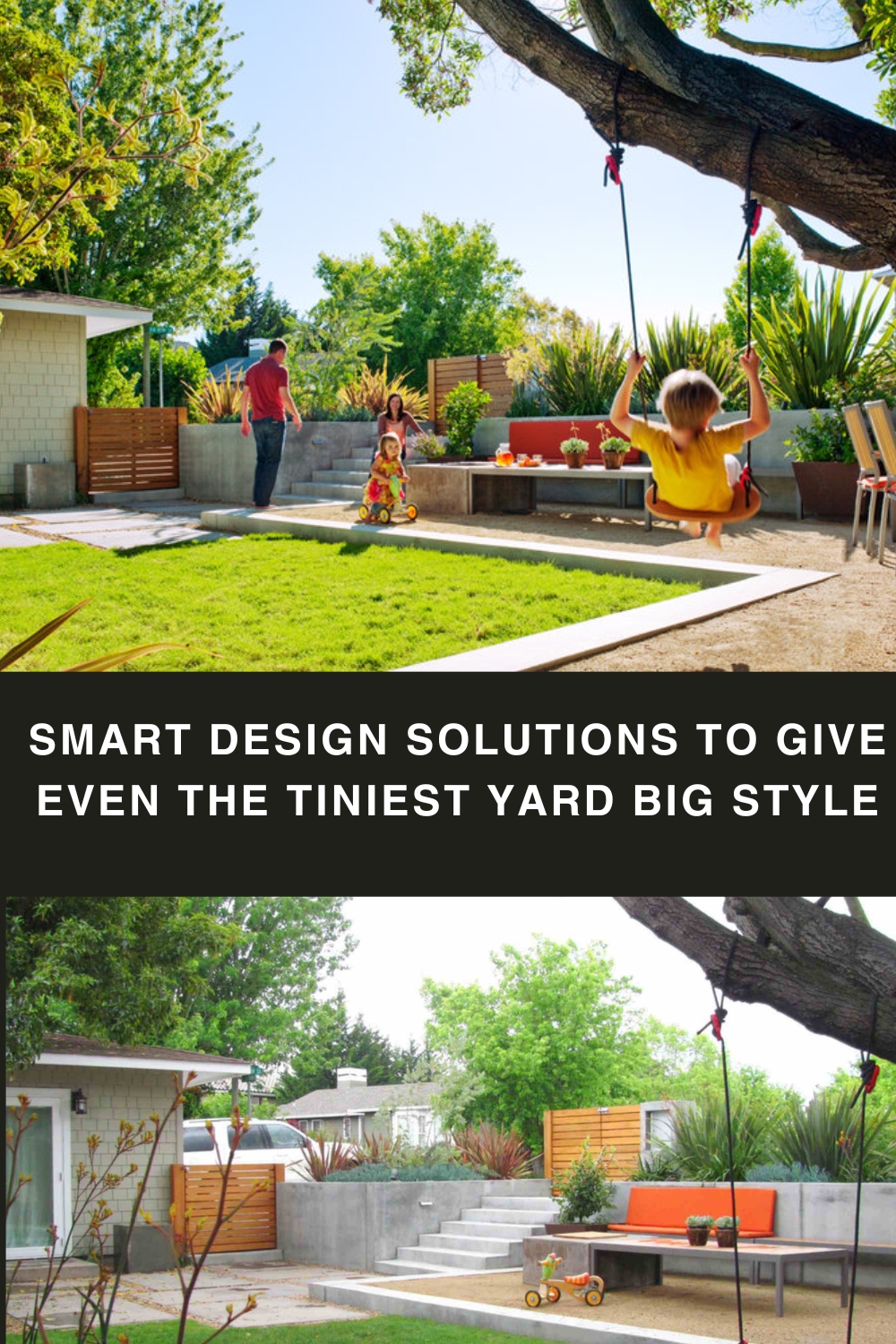 Smart Design Solutions to Give Even the Tiniest Yard Big Style pin