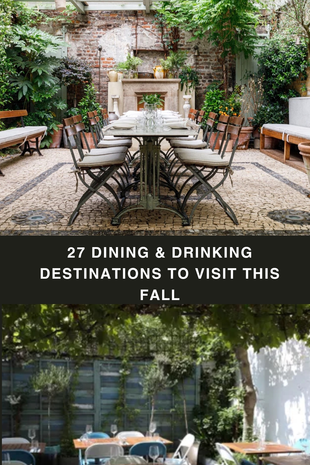 27 Dining & Drinking Destinations to Visit this Fall
