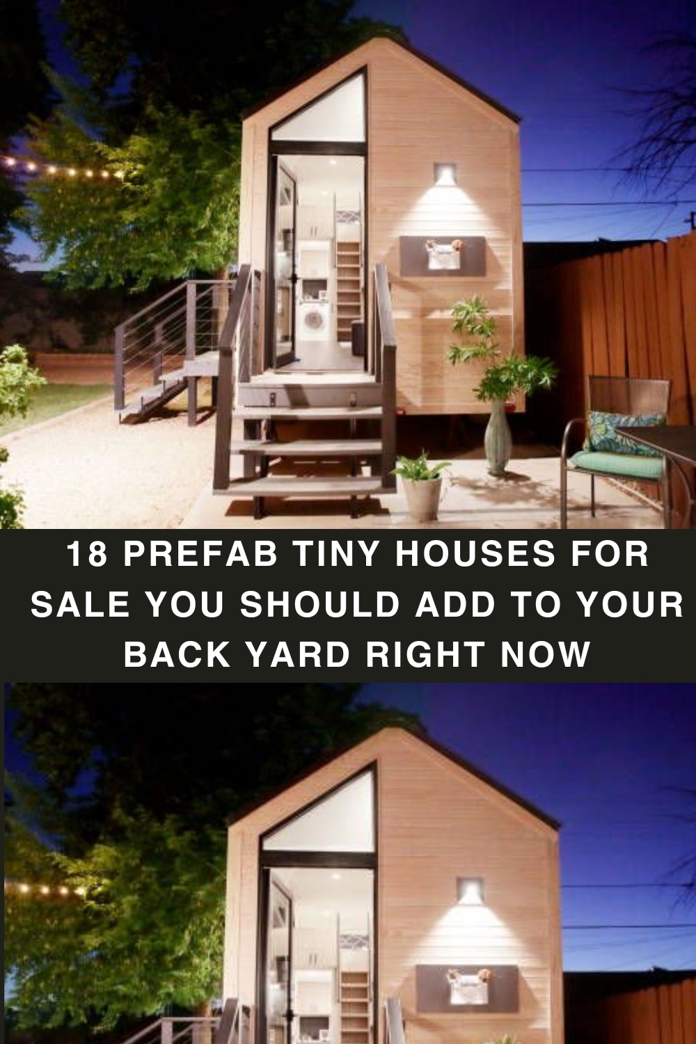 18 Prefab Tiny Houses for Sale You Should Add to Your Back Yard Right Now