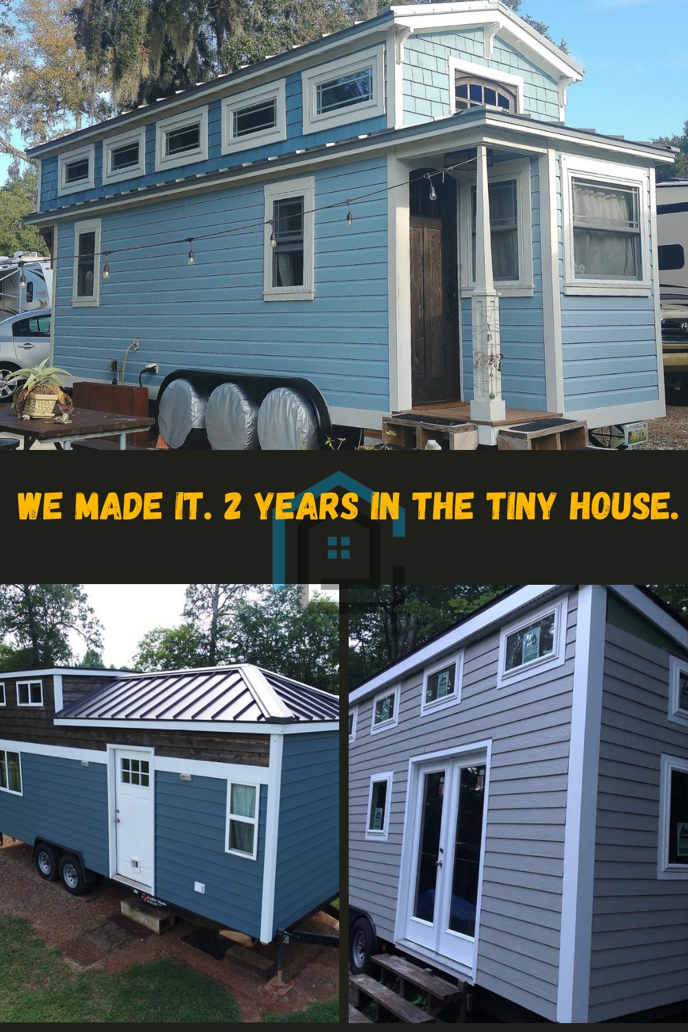 Well, we made it. 2 years in the tiny house. I wanted to give a quick update on us and all things Tiffany. pin
