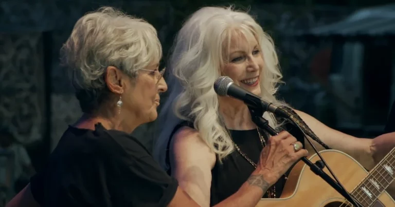 Joan Baez and Emmylou Harris Turn “Hard Times Come Again No More” into a Soulful Prayer