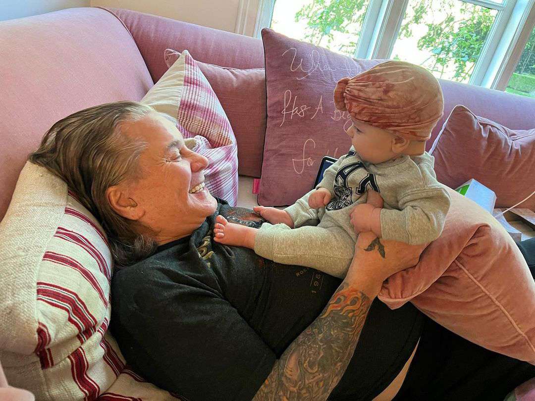 Kelly Osbourne Shares Heartwarming Moments Between Ozzy and Baby SID