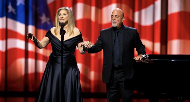 Barbra Streisand & Billy Joel Reunite in New York for Powerful “New York State of Mind” Performance