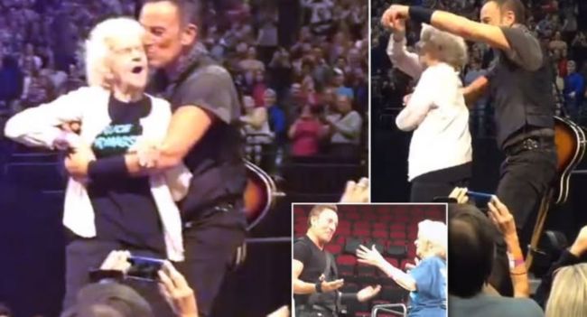 91-Year-Old Superfan Finally Lives Her Dream After 200 Bruce Springsteen Concerts