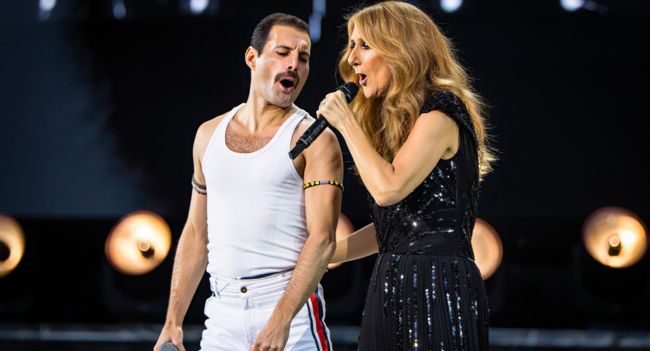 “Freddie Mercury and Celine Dion Unite for a Breathtaking ‘The Show Must Go On’”