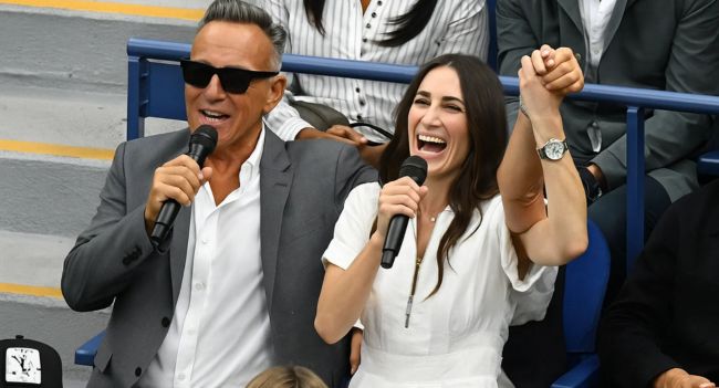 Jessica and Bruce Springsteen Share a Magical Duet at the 2025 US Open