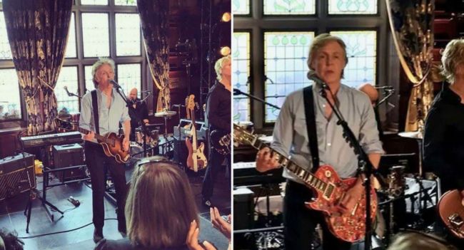 Paul McCartney Turns a Liverpool Pub Into Magic With “When I’m Sixty-Four”