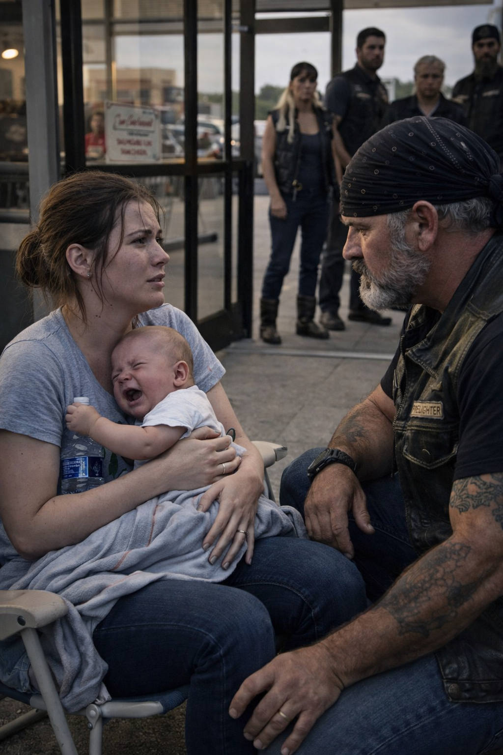 They Forced a Young Mother Outside