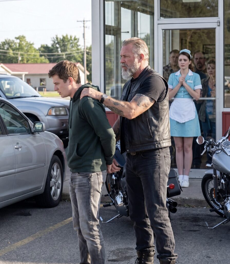 Everyone Thought the Man on the Motorcycle Was the Threat Until the Truth Came Out
