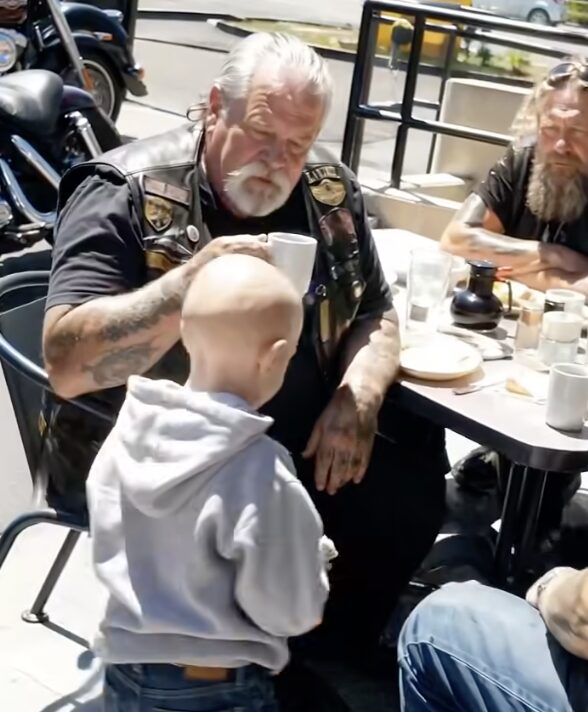 n 8-Year-Old Boy Walked Into an Outlaw Biker Diner With $37 and Asked, ‘Can You Please Beat My Cancer?’ — What Happened Next Changed Thousands of Lives”