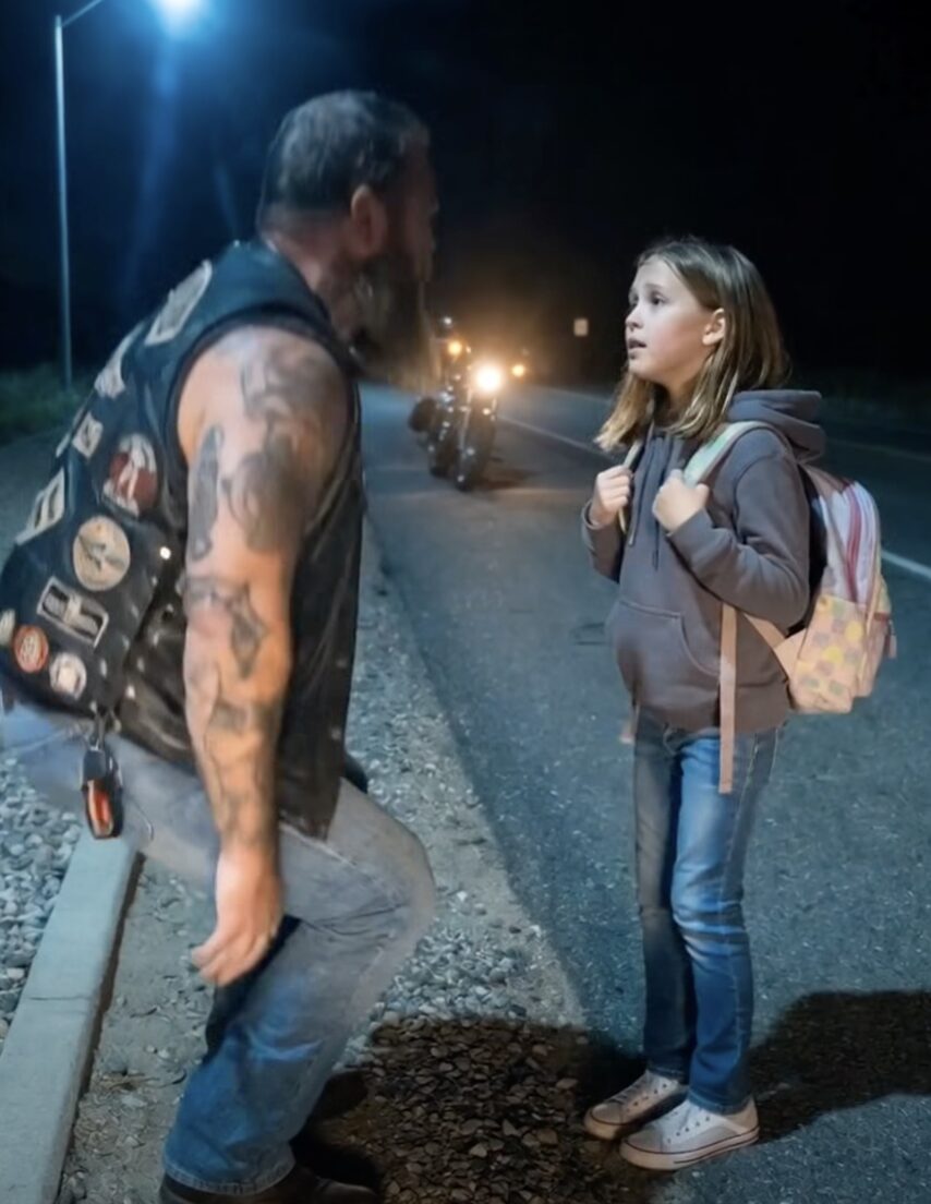A Biker Saw My 13-Year-Old Daughter Walking Down A Highway At 11 PM