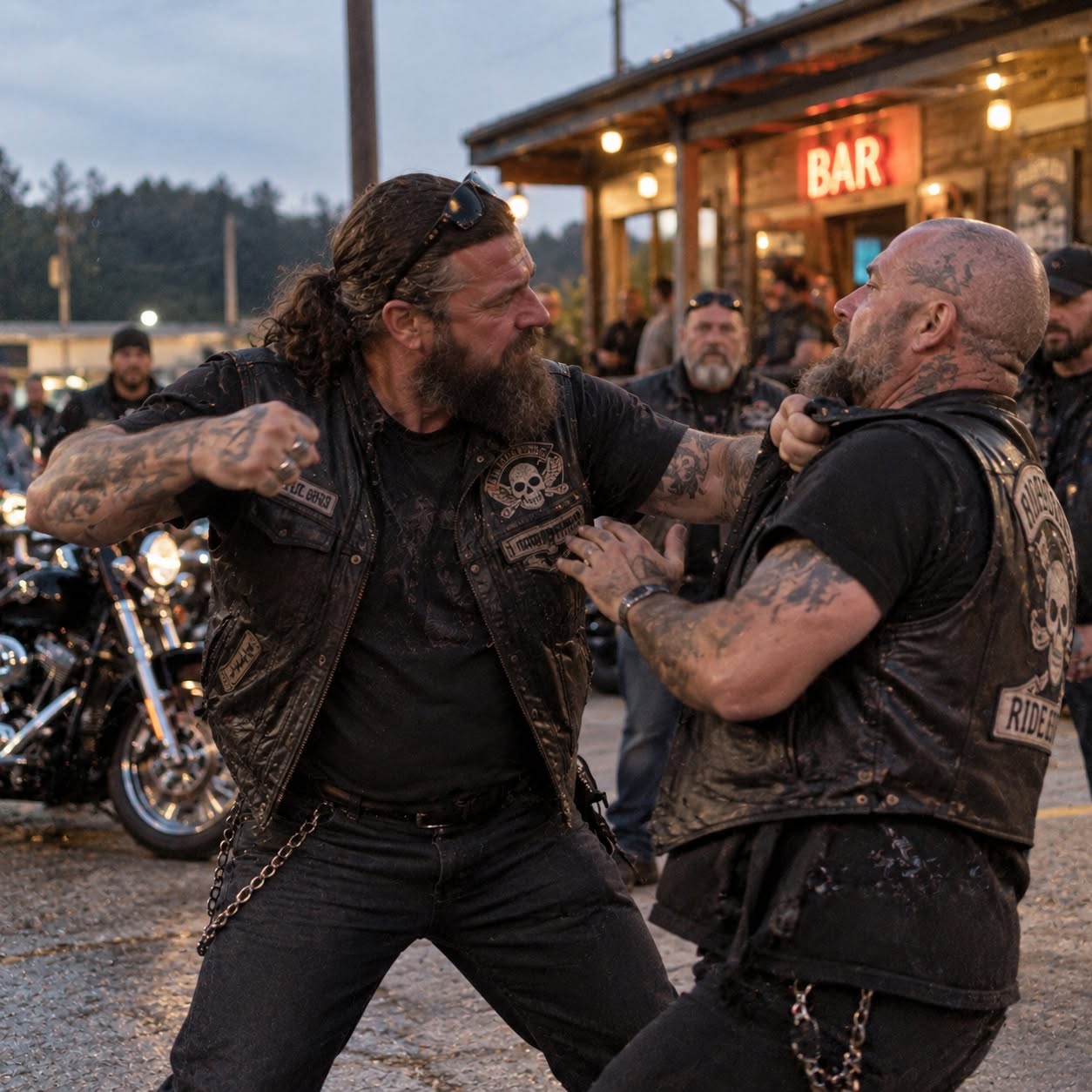 Everyone in town knew not to cross the biker named Cole