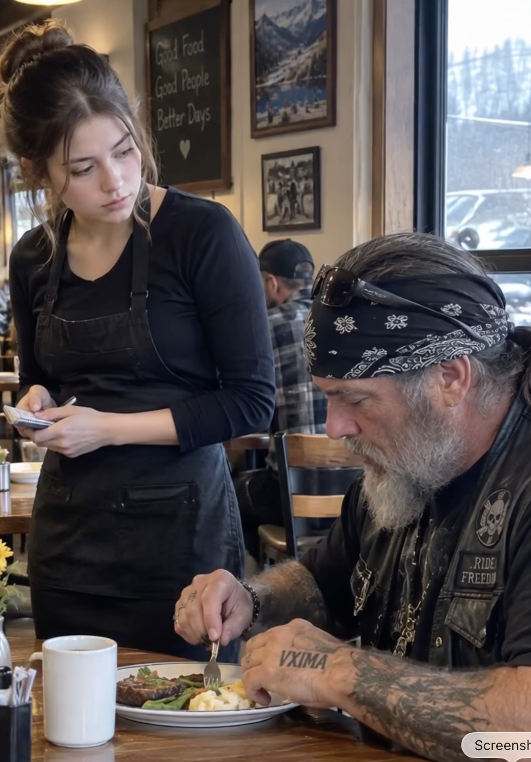 For nineteen years, the outlaw biker believed Evelyn had disappeared from his life without a trace.