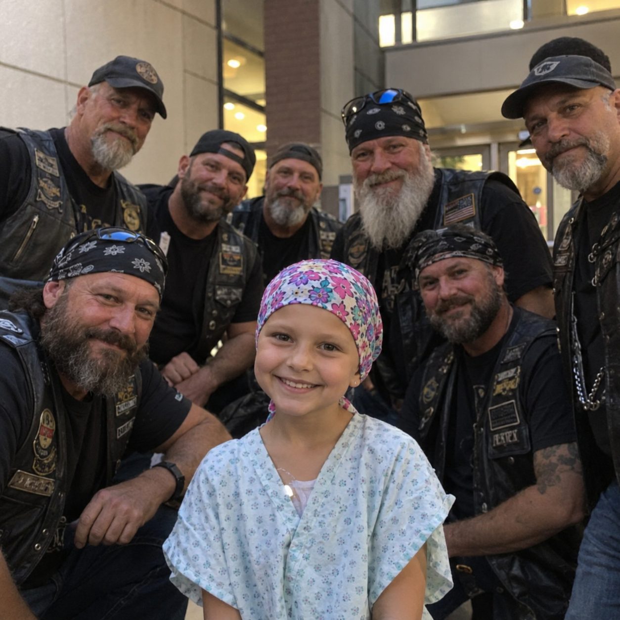 63 Bikers Filled the Street Outside My Dying Daughter’s Hospital Window
