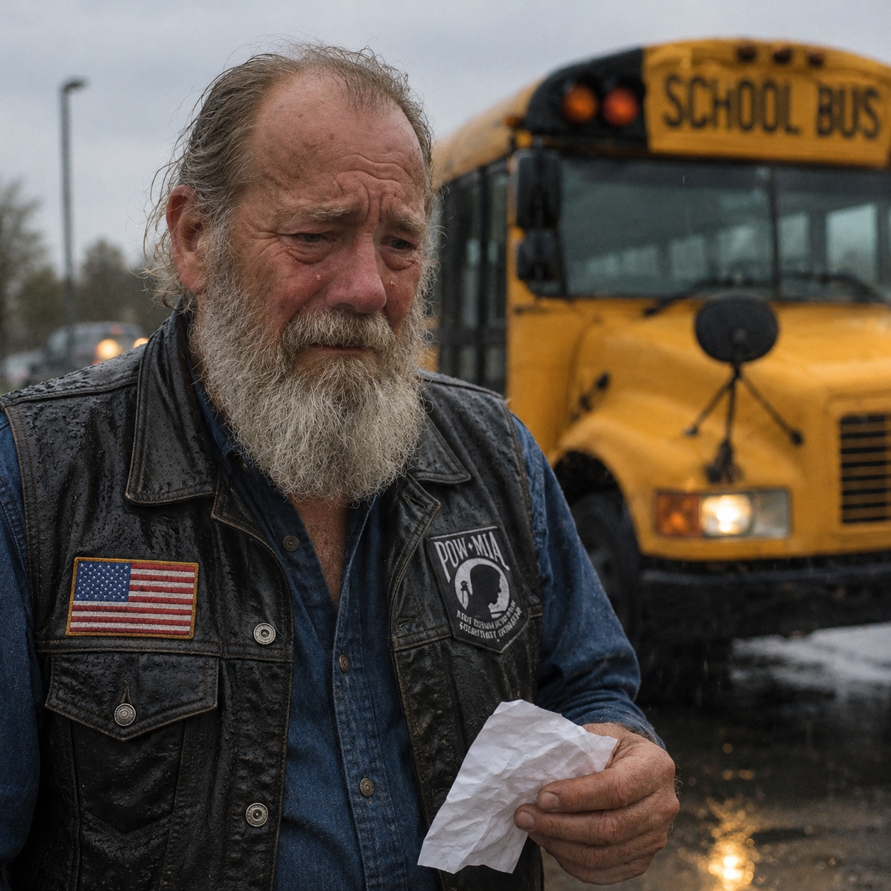 I was suspended one month before retirement, just because one parent spotted me at a motorcycle rally