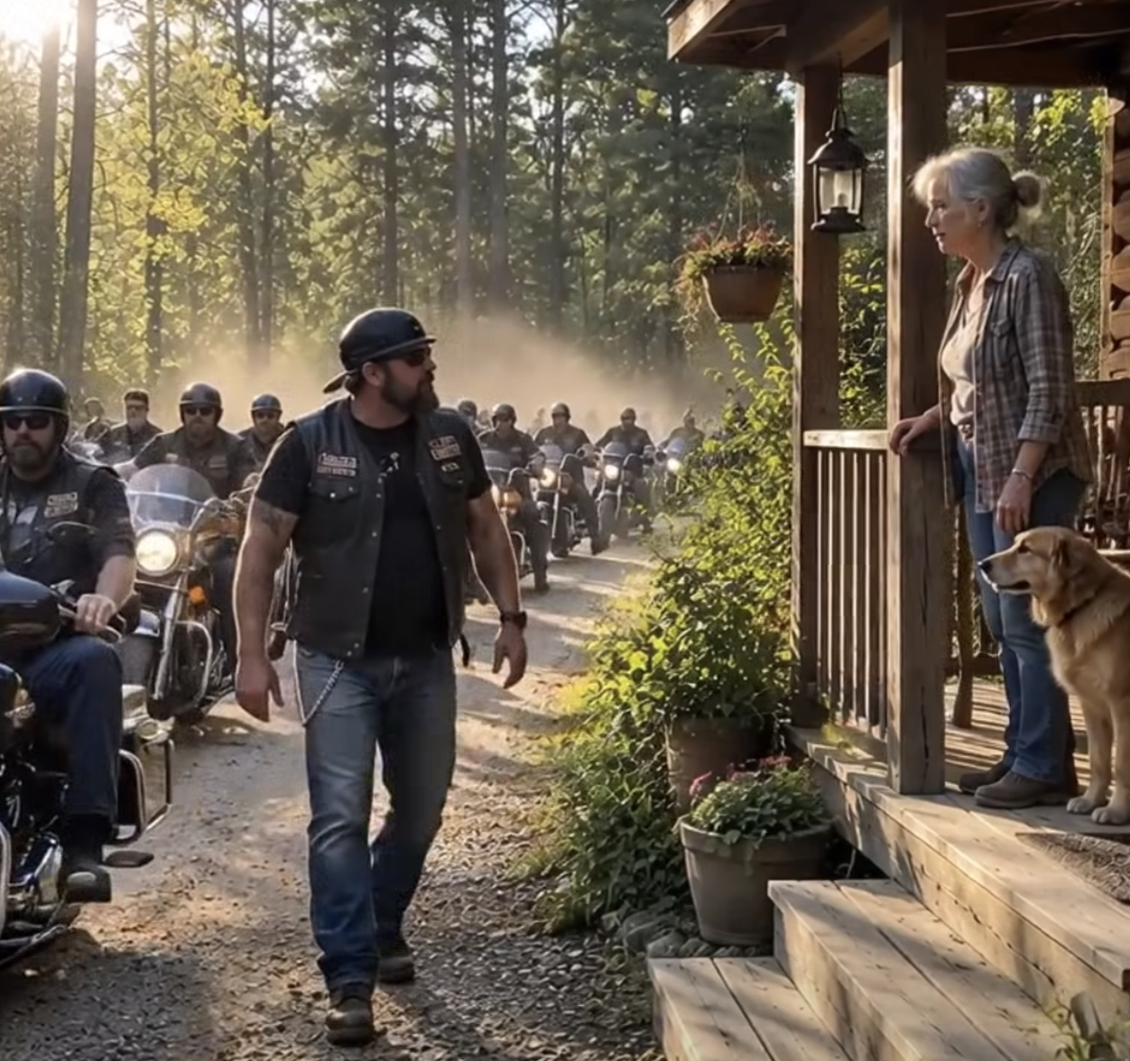 An Old WoMan Saved a Biker's Wife — Then 800 Hells Angels Came Looking for Her