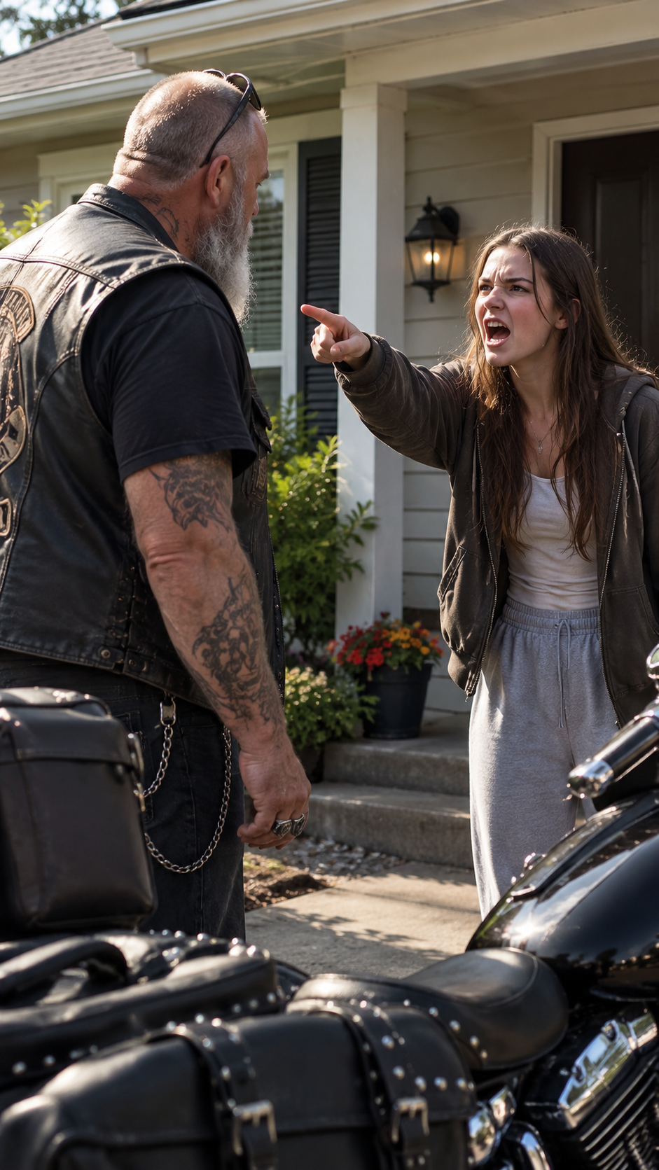 She Told Her Biker Father, “Never Visit Me Again”